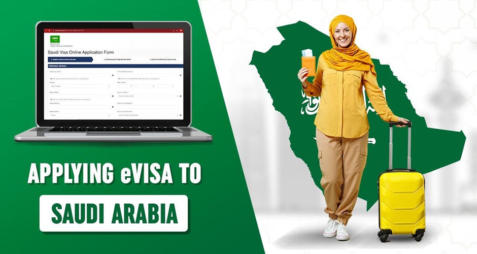 Az Evisa alkalmazása Szaúd-Arábiában